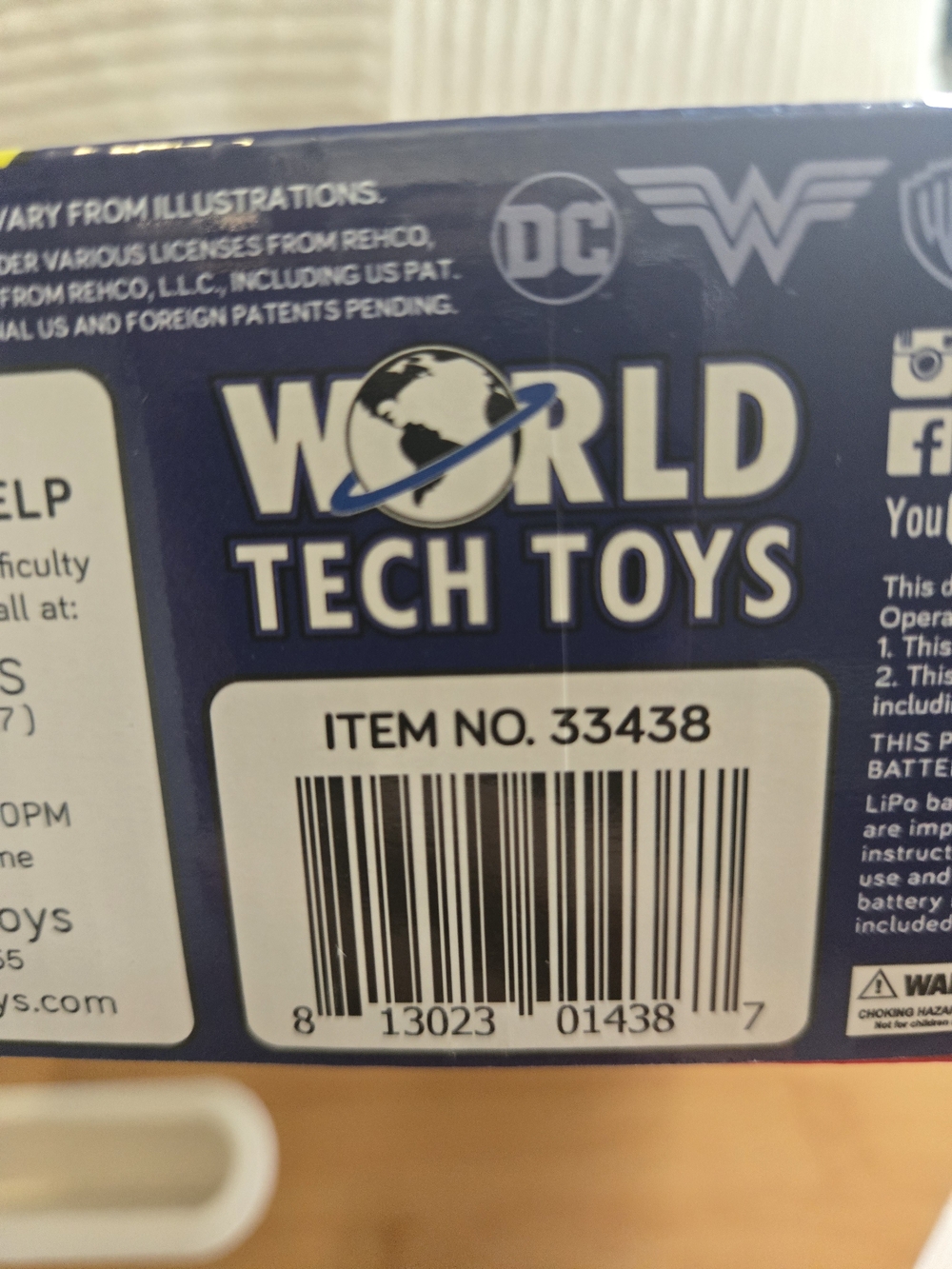 Wonder Woman Motion-Sensing Flying Helicopter Toy — Red - Picture 3 of 6